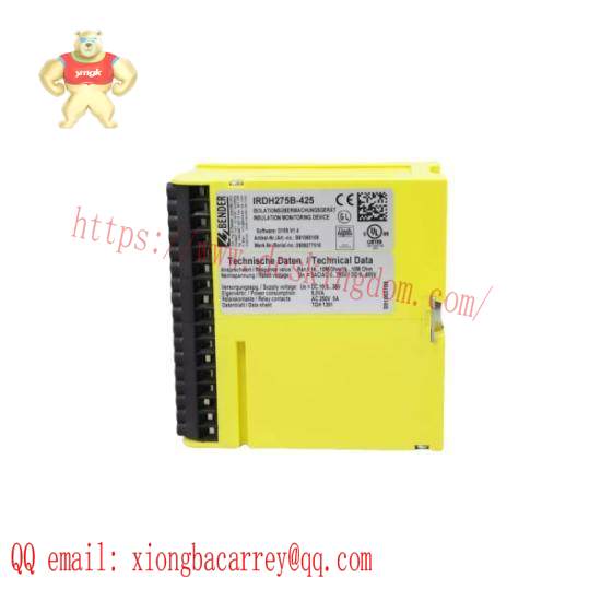 BENDER IRDH275B-425  Insulation Monitoring Device