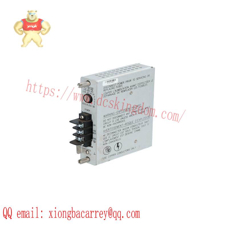 BENTLY NEVADA 125840-01 AC POWER INPUT MODULE