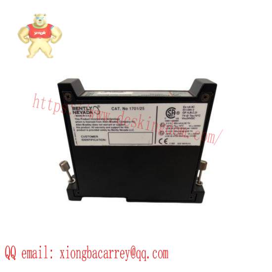 Bently Nevada 1701/25 FieldMonitor Seismic Input Monitor