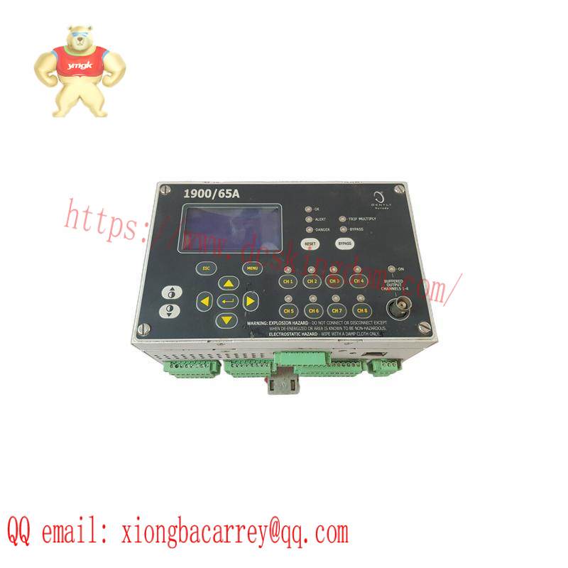 Bently Nevada 1900/65 Purpose Equipment Monitor
