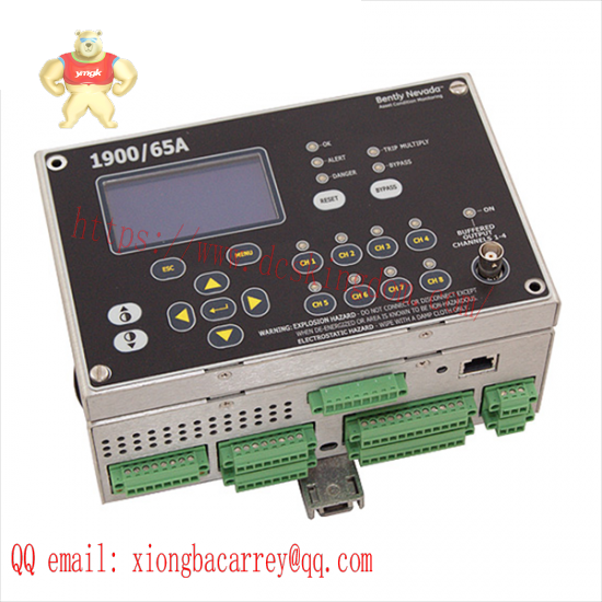 Bently Nevada 1900/65A 172323-01 General Purpose Equipment Monitor