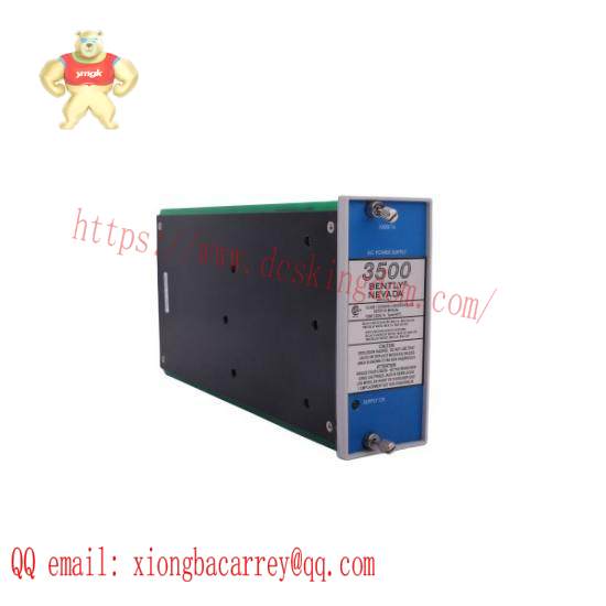Bently Nevada 3500/15 129486-01  AC Power Supply Module