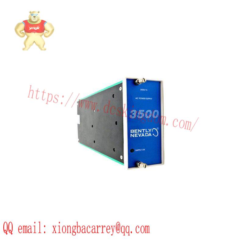 BENTLY NEVADA 3500/15 AC/DC POWER SUPPLY MODULE