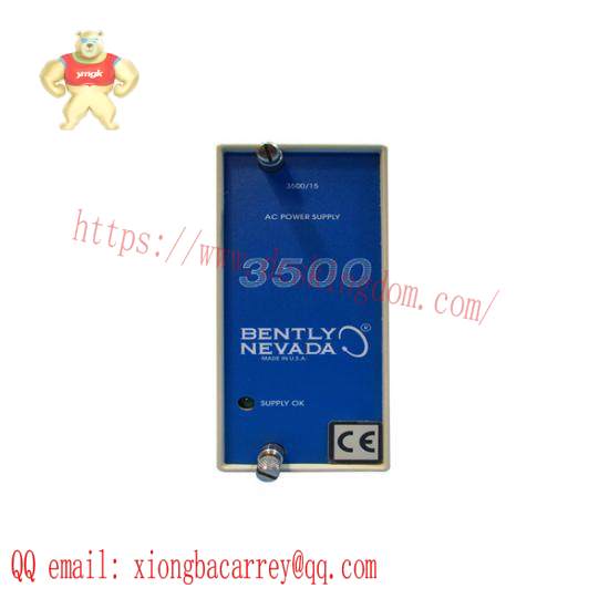 Bently Nevada 3500/15E AC Power Supply Module