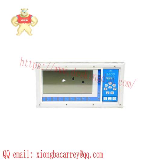 Bently Nevada 3500/93-05-00-02-00 System Display