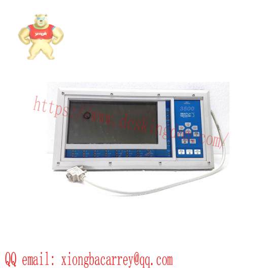 Bently Nevada 3500/93-06-01-02-00 System Display