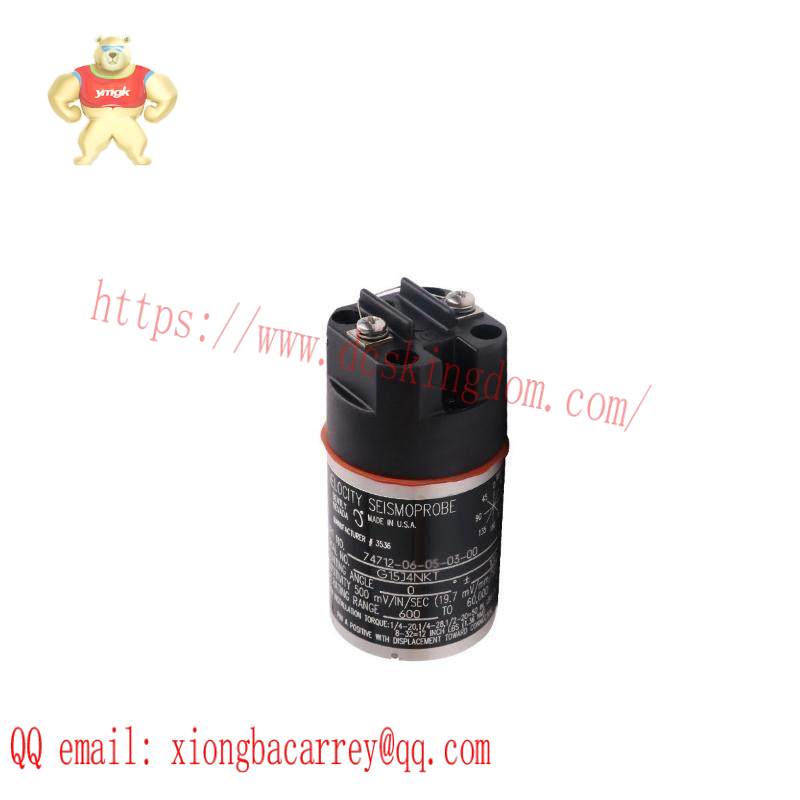 BENTLY NEVADA 74712-06-05-03-00 High Temperature Velocity Seismoprobe