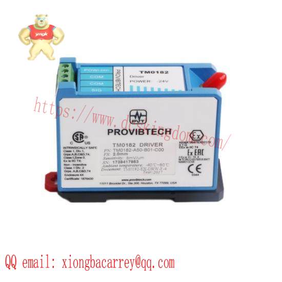 Bently Nevada WT0182-A50-B01-C00 Proximity Sensor