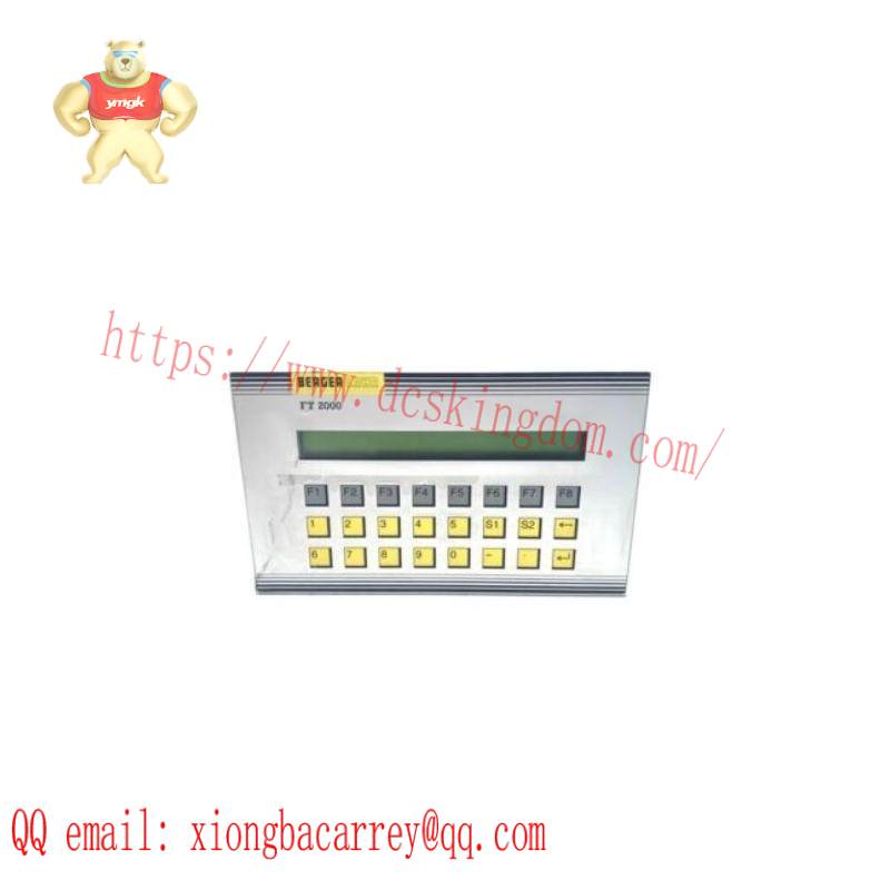 BERGER LAHR FT2000 OPERATOR PANEL