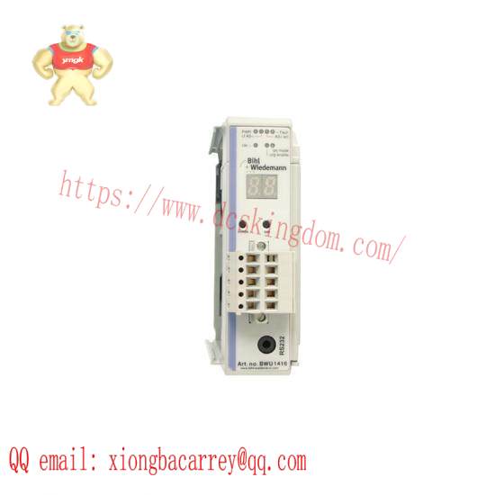BIH2+WIEDERMANN BWU1840 BWU1416 AS-Interface Master/Scanner Module