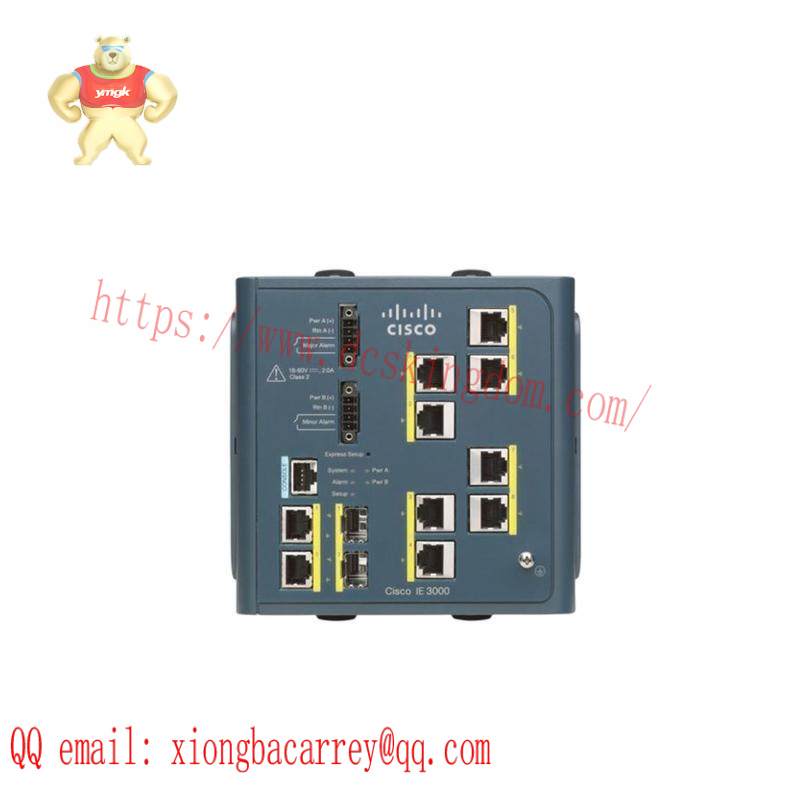 CISCO IE-3000-8TC INDUSTRIAL ETHERNET SWITCH