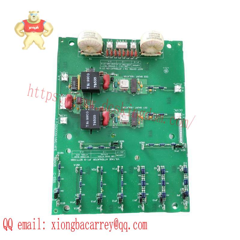 GE DS200SHVMG1AFE High Voltage M-Frame Interface Board