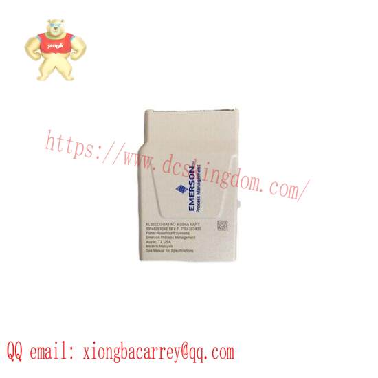 EMERSON 12P4629X042  KL3022X1-BA1 Aanalog Output 4-20mA HART CHARM