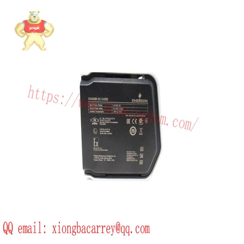 EMERSON 12P4987X062 KL2101X1-BA1 CHARM I/O Card