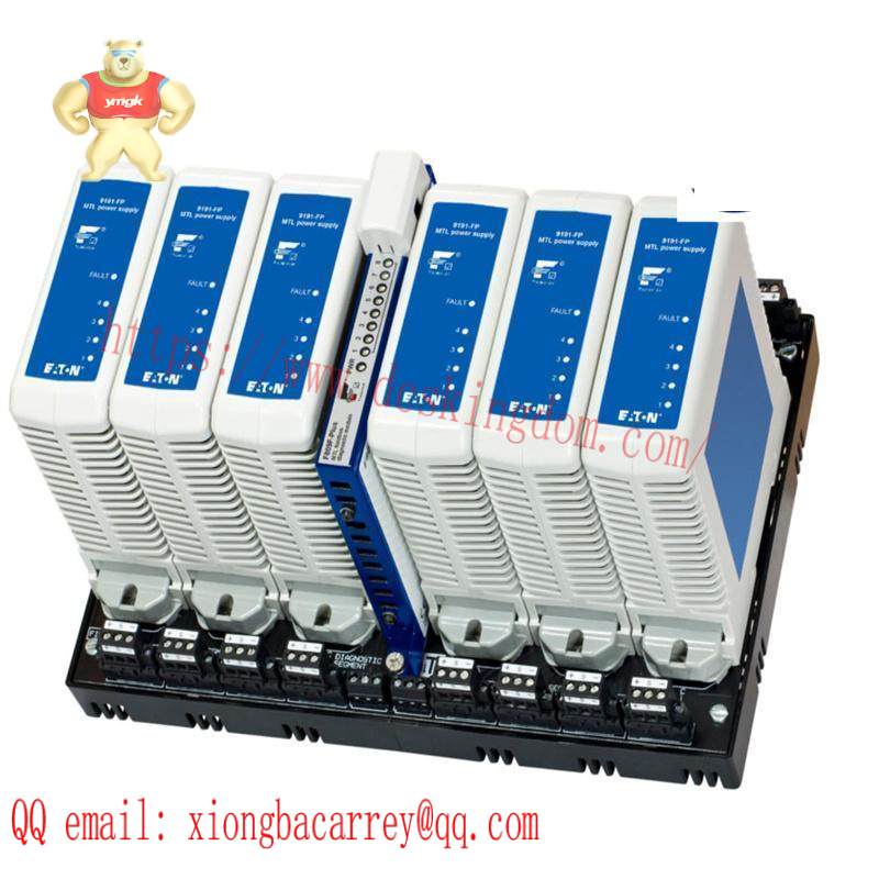 EMERSON 9191-FP REDUNDANT FIELDBUS POWER SUPPLIES