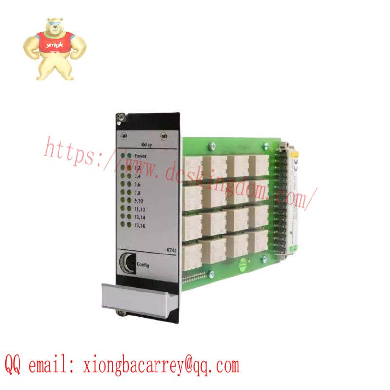 Emerson A6740-10 16-Channel Output Relay Module