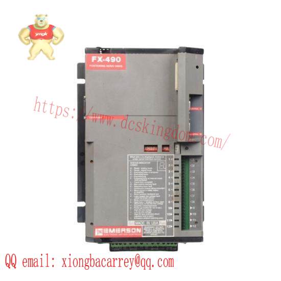 Emerson DeltaV FX490 Servo Driver