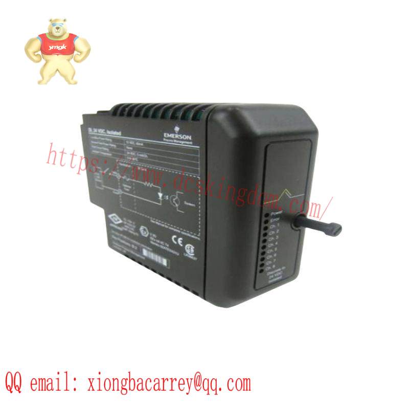 Emerson KJ1501X1-BC1 12P2186X032 DeltaV Power Supply