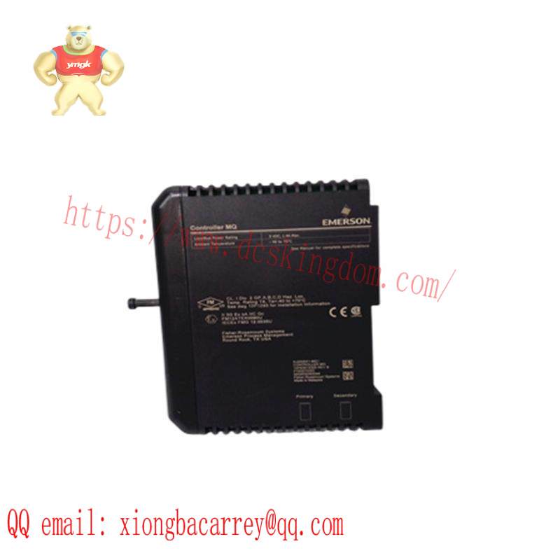 EMERSON KJ2005X1-MQ1 12P6381X022 MQ Controller