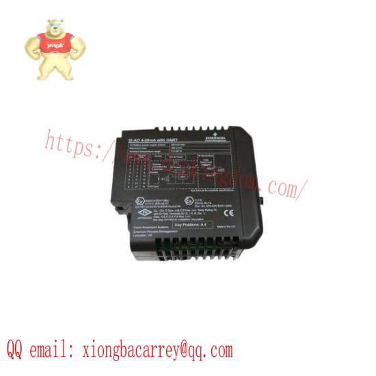 EMERSON KJ3102X1-BE1 12P2703X052  HART 8 Channel