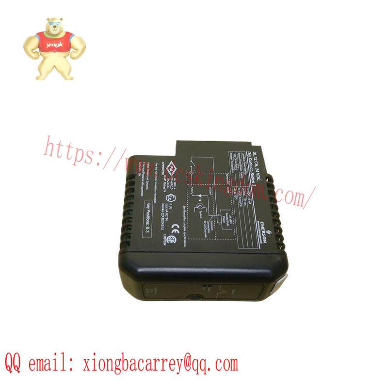Emerson KJ3203X1-BA1 12P3270X042 Dry Contact Card
