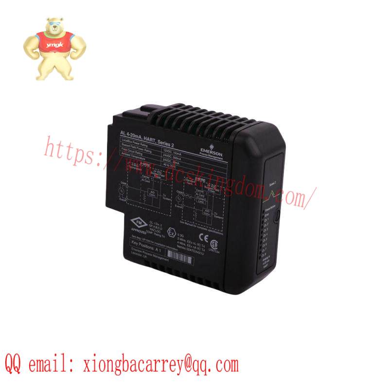 EMERSON KJ3203X1-BA2 13P0085X012 DeltaV Module