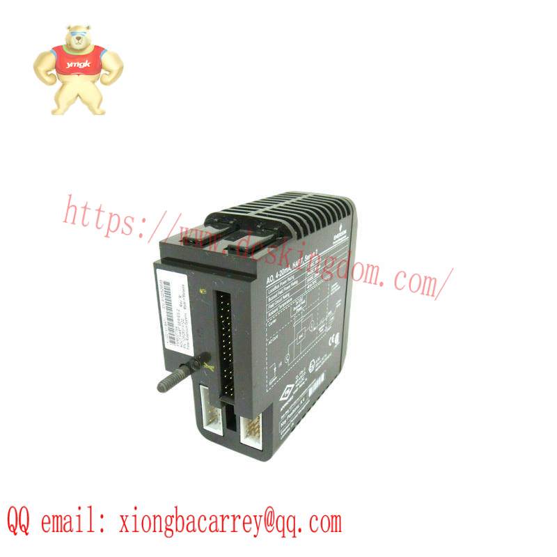 Emerson KJ3221X1-BA1 12P2531X122 VE4005S2B1 Analog Output Module