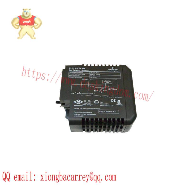 EMERSON KJ3222X1-EA1 12P2533X022 Input Module