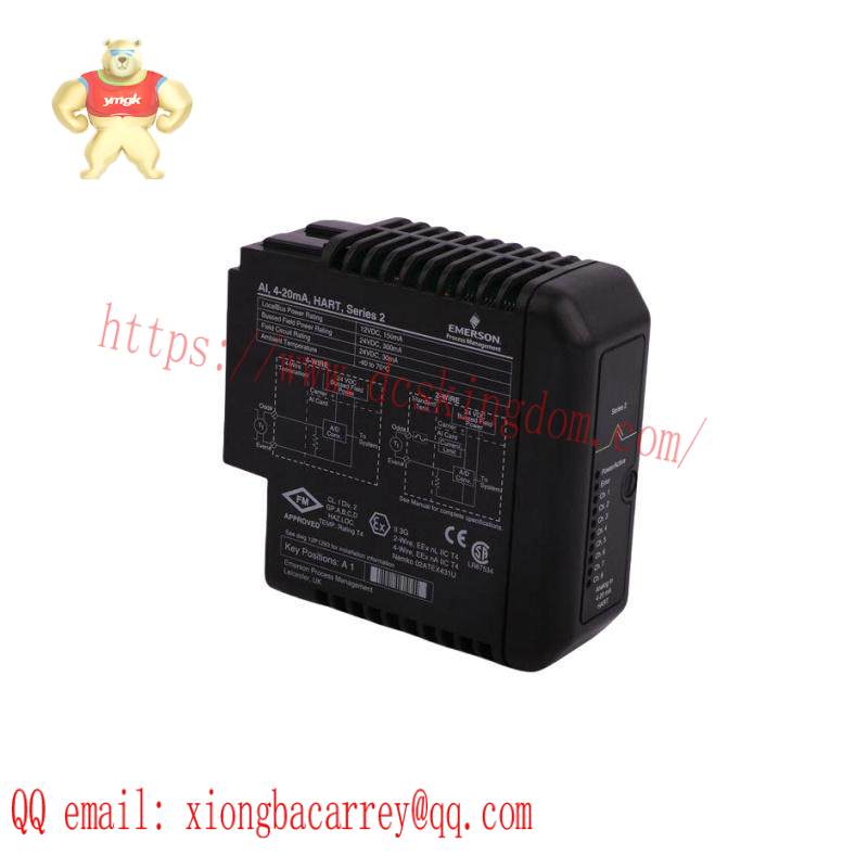 Emerson KJ3223X1-BA1 12P2871X012 ANALOG MODULE