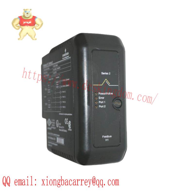 Emerson KJ3242X1-BA1 12P2471X042 VE4017P0 FIELDBUS