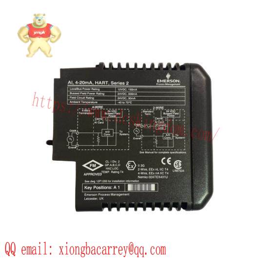 Emerson VE4003S2B2 DeltaV Analog Input Module