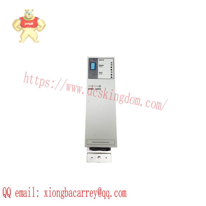 Emerson WH5-2FF 1X00416H01 Power Supply Module