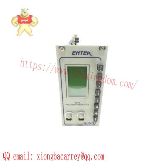 ENTEK C6675 6600 Rotation Monitor Display
