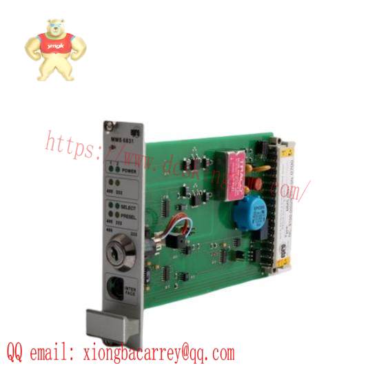 EPRO EMERSON MMS 6831 Interface Card