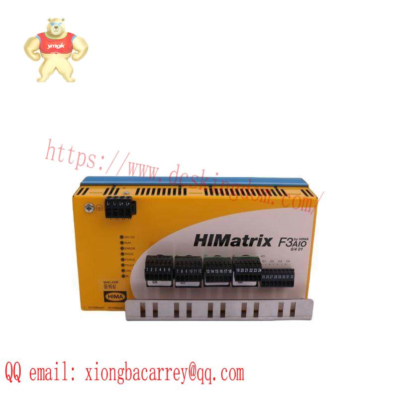 HIMA F3 AIO 8/4 01 F3AIO8/401 HIMatrix Safety-Related Controller