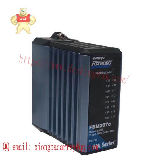 FBM207 CP0917MF  Invensys Foxboro 16 Channel Voltage Monitor