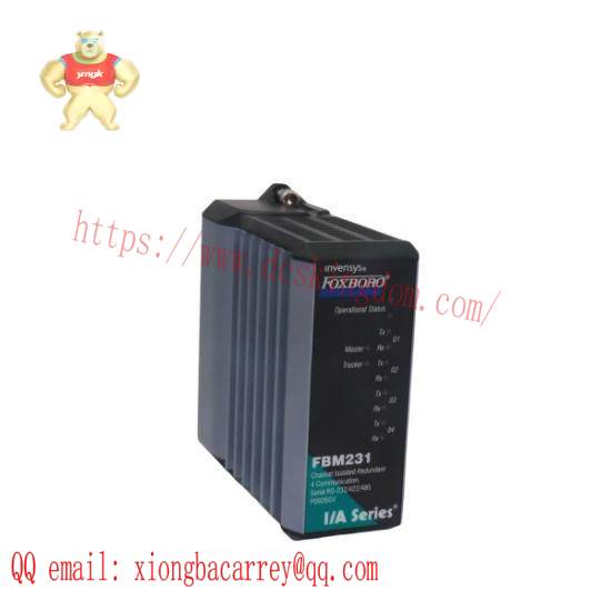FBM231 P0926GV  FOXBORO DCS CARD MODULE