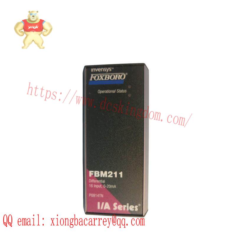 FOXBORO FBM211 P0914TN DIFFERENTIAL INPUT MODULE
