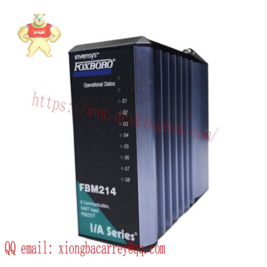FOXBORO FBM214 P0914XQ 8 Communication Hart Input
