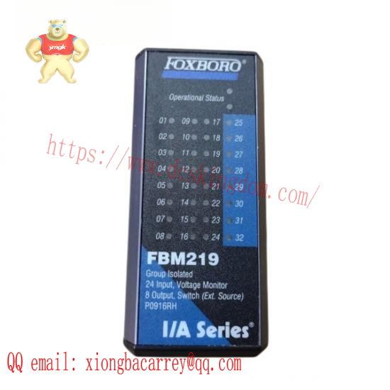 FOXBORO FBM219 P0916RH Group Isolated 24 Input Voltage Monitor