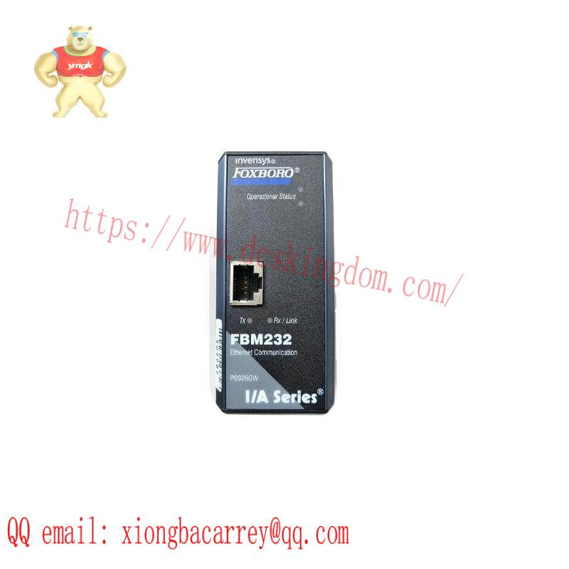 FOXBORO FBM232 Mbps Ethernet, Single