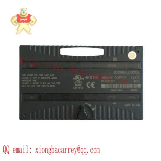 GE FANUC IC200ALG620 Analog Input I/O