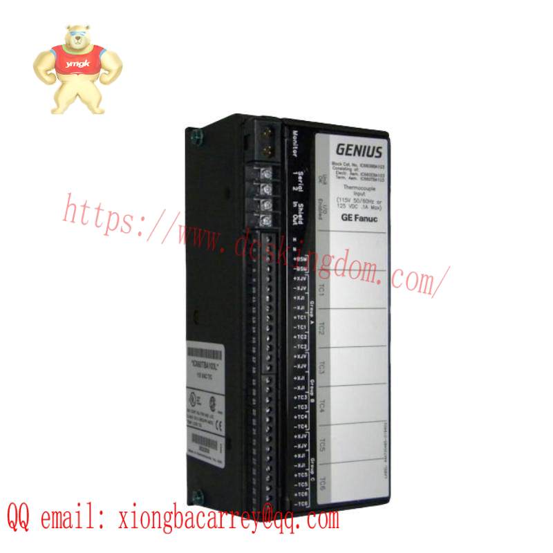 GE Fanuc IC660BBA021 THERMOCOUPLE INPUT BLOCK