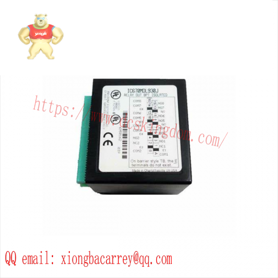 GE FANUC IC670MDL930 relay output module