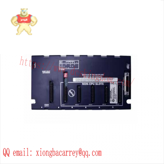 GE FANUC IC694CHS398 5-Slot Serial Expansion Backplane