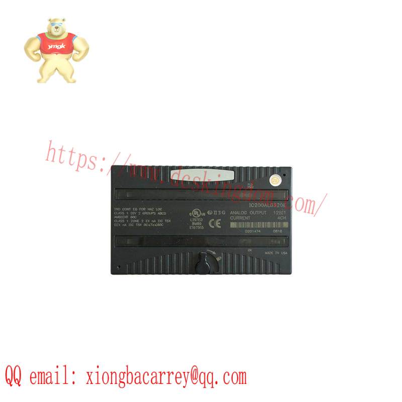 GE IC200ALG320 OUTPUT MODULE