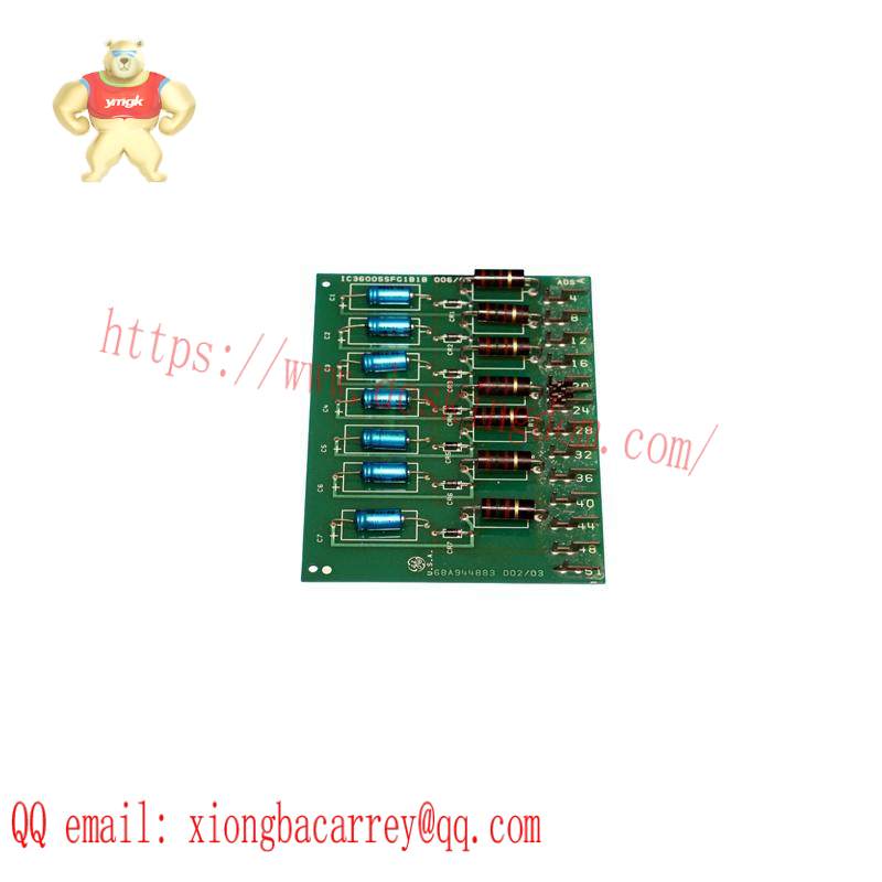 GE IC3600SSFG1B1B FLTR MODULE