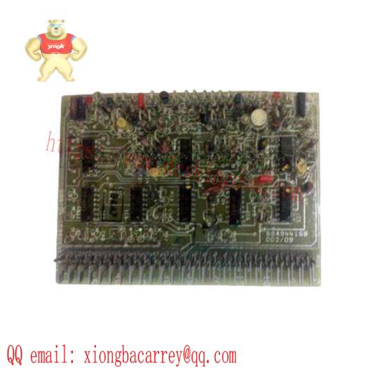 GE IC3600VMPA1E MECHANICAL PROTECTION CARD