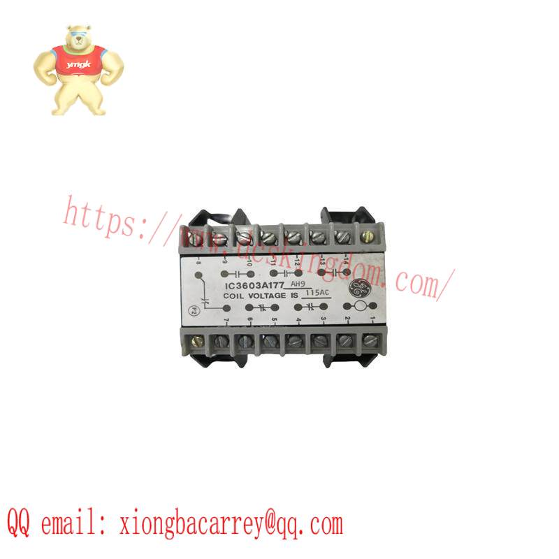 GE IC3603A177 RELAY MODULE