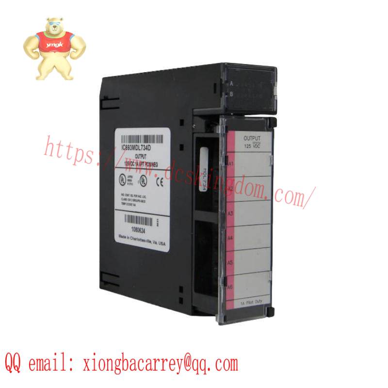 GE IC693MDL734D Positive/Negative Logic 1 Amp Output module